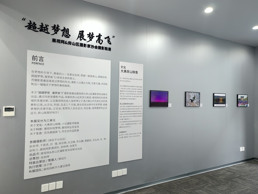 由展视网主办“超越梦想展梦高飞”摄影联展顺利开幕(图12)