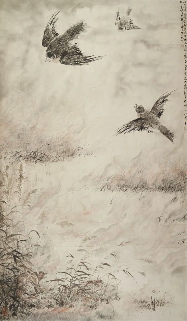 “与物为春·刘万鸣艺术展”众家谈㊸茹峰:营造出既高远又空灵、既充实又留白的艺术境界(图2)